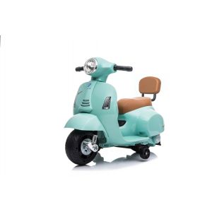 Licensed Vespa Mini 6V Electric Ride-on teal Alle producten BerghoffTOYS