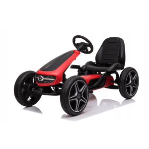 Mercedes Pedal Go Kart red Electric kids car BerghoffTOYS