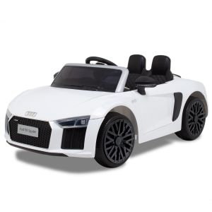 Audi R8 Spyder Electric ride-on Toy Car 12V white Alle producten BerghoffTOYS