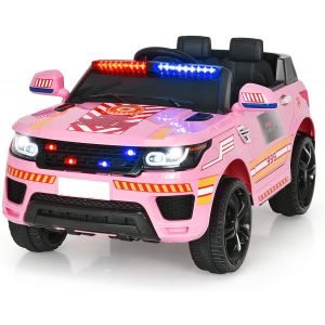 Range Rover-style Police Electric ride-on Toy Car 12V pink Alle producten BerghoffTOYS