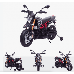 Aprilia Dorsoduro 900 Electric Ride-on Motorbike 12V black Alle producten BerghoffTOYS