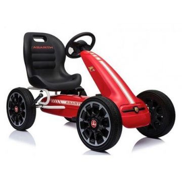 Fiat Abarth Pedal Go Kart red