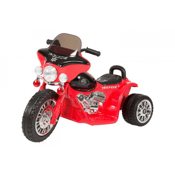 Kijana Wheely Police 6V Electric Ride-on Motorbike red