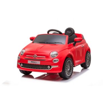 Fiat 500 Electric ride-on Toy Car red
