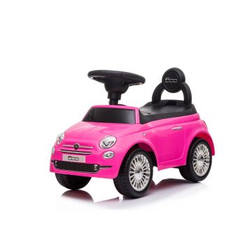 Fiat 500 Foot-to-Floor Car pink