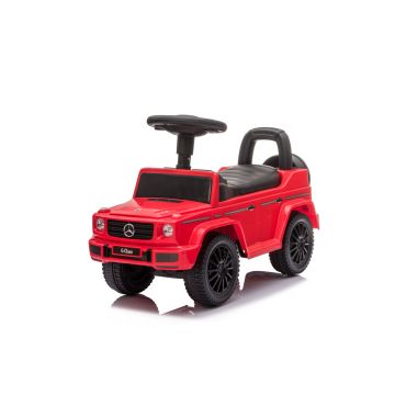 Mercedes G350 Foot-to-Floor Car red