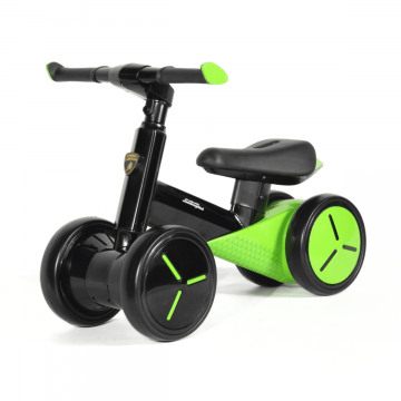 Lamborghini Mini Balance Bike for Kids - Green
