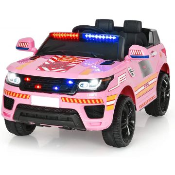 Range Rover-style Police Electric ride-on Toy Car 12V pink